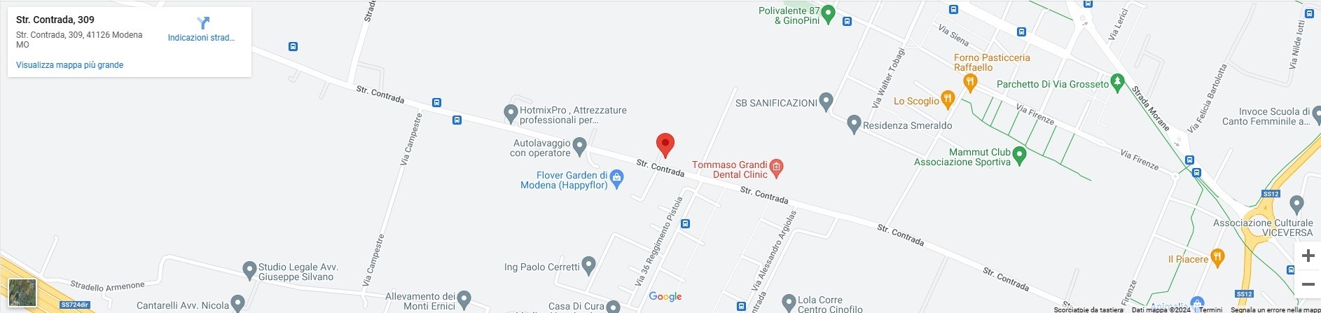 Worldtradinglab address is Strada Contrada, 309 – 41126 Modena